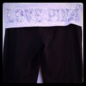 PINK Foldover Yoga Pant